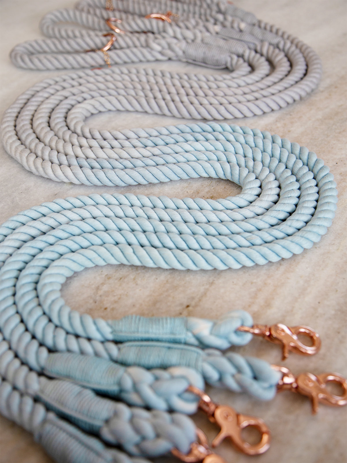 Sailor rope design dog leash